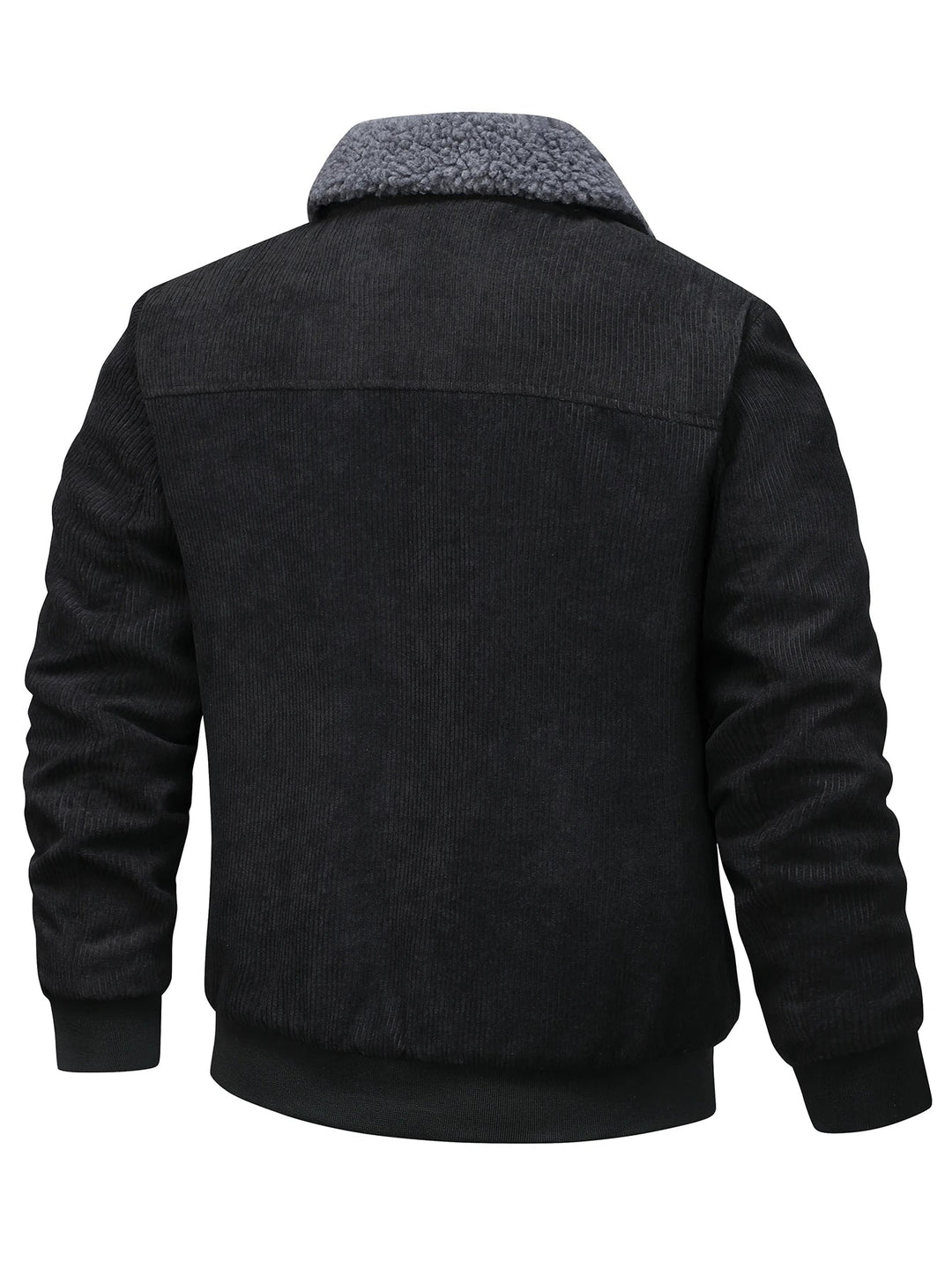 Ribbed Corduroy Zip-Up Jacket alternate view 4