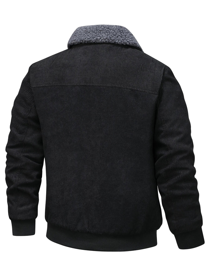 Ribbed Corduroy Zip-Up Jacket alternate view 4