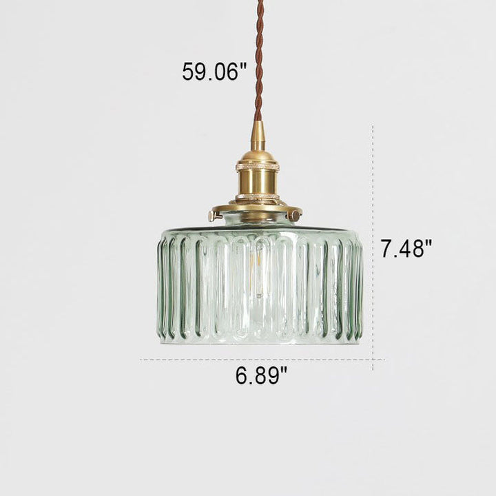 Round Glass Jar Pendant, lifestyle setting