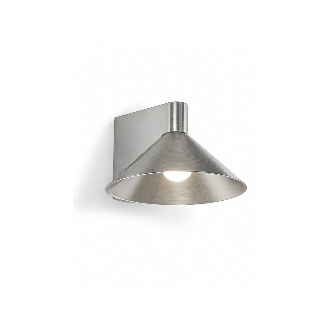 Round Metal Disc Wall Sconce dimension diagram