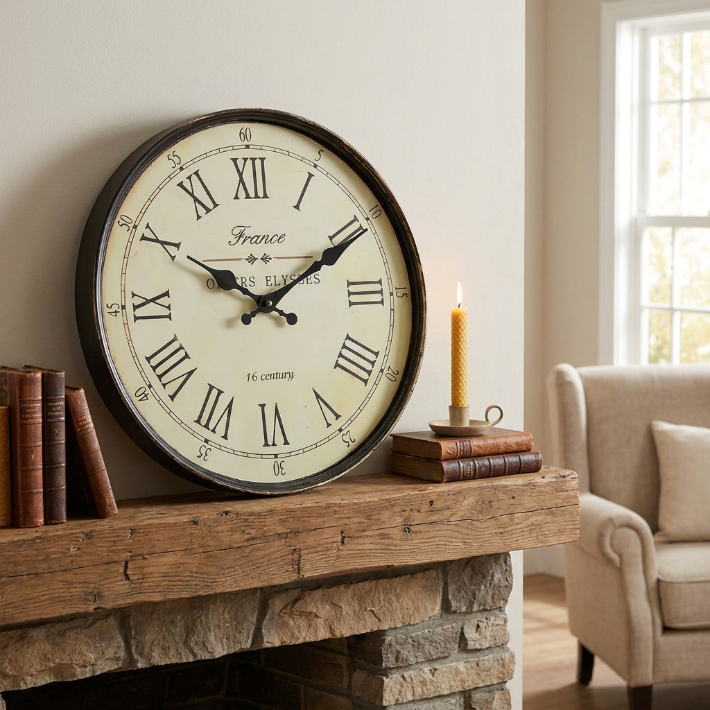 Bamboo Silent Wall Clock
