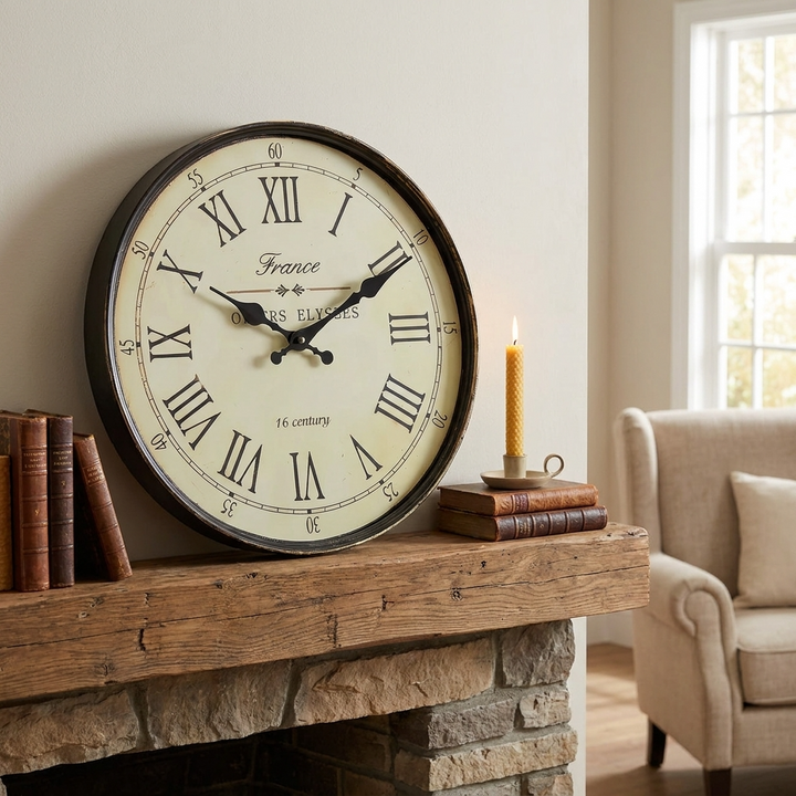 Bamboo Silent Wall Clock