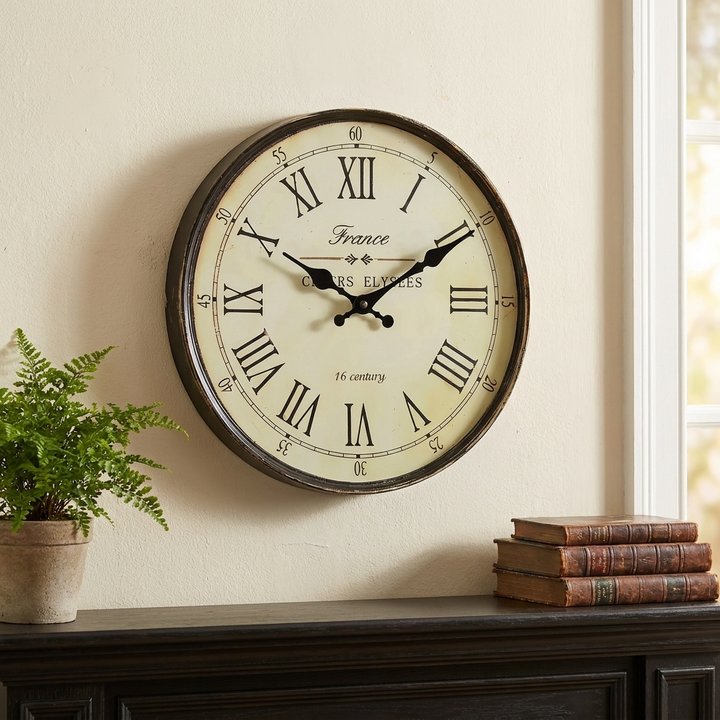 Bamboo Silent Wall Clock