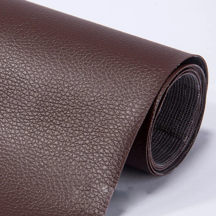 Dark Brown Self-Adhesive Leather Repair Patch