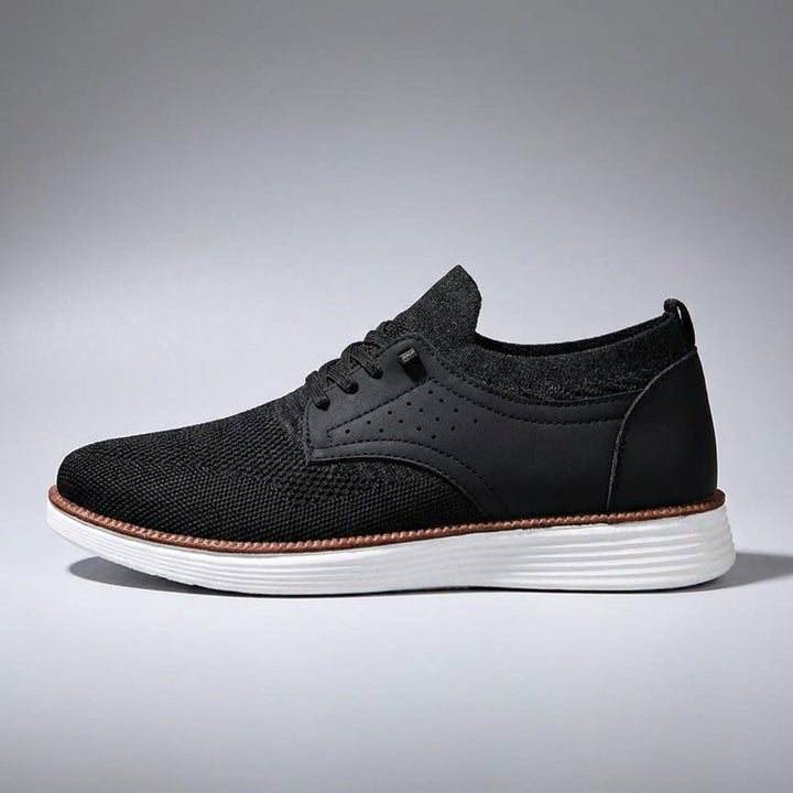 Navy Orthopedic Mesh Sneakers front view