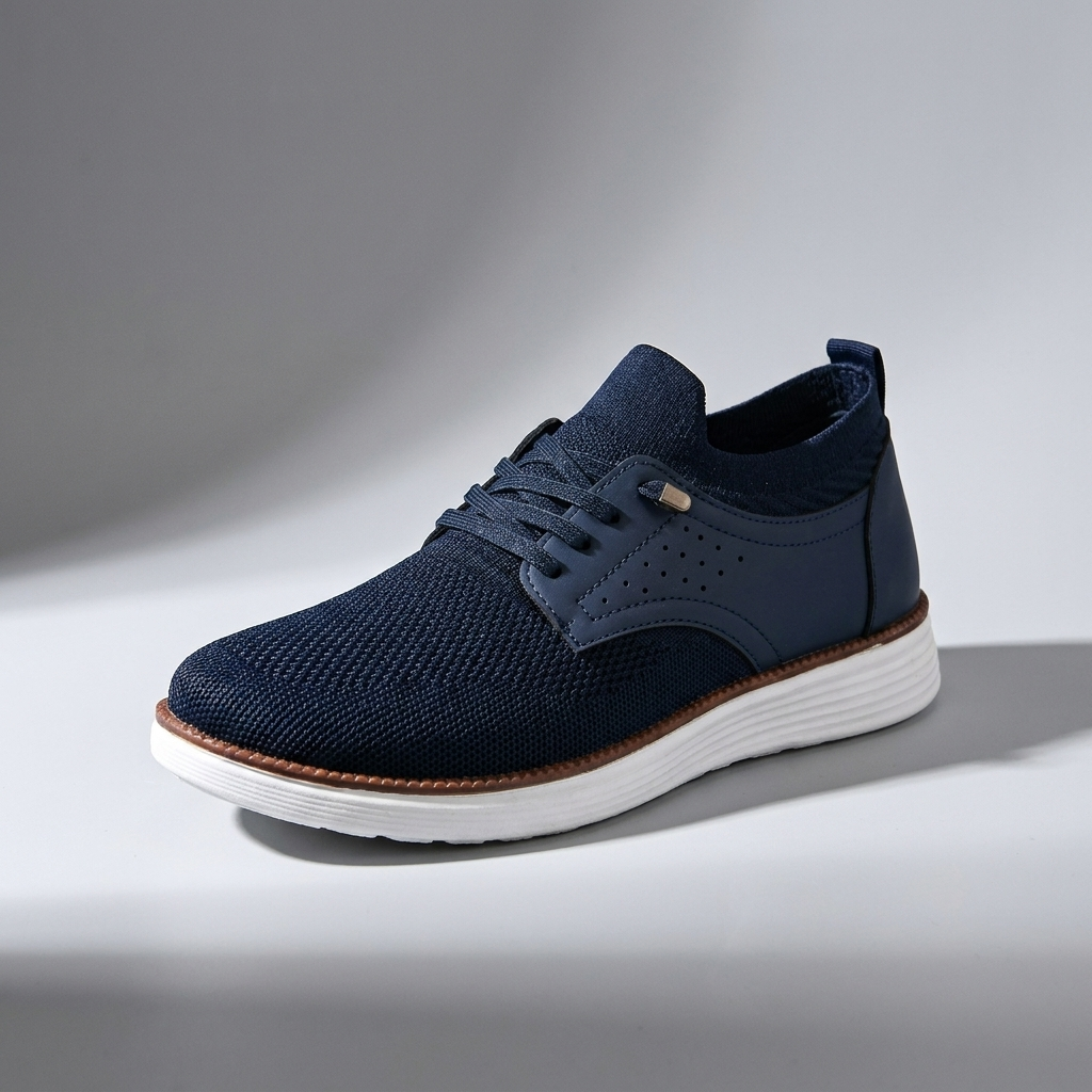 Navy Orthopedic Mesh Sneakers alternate view