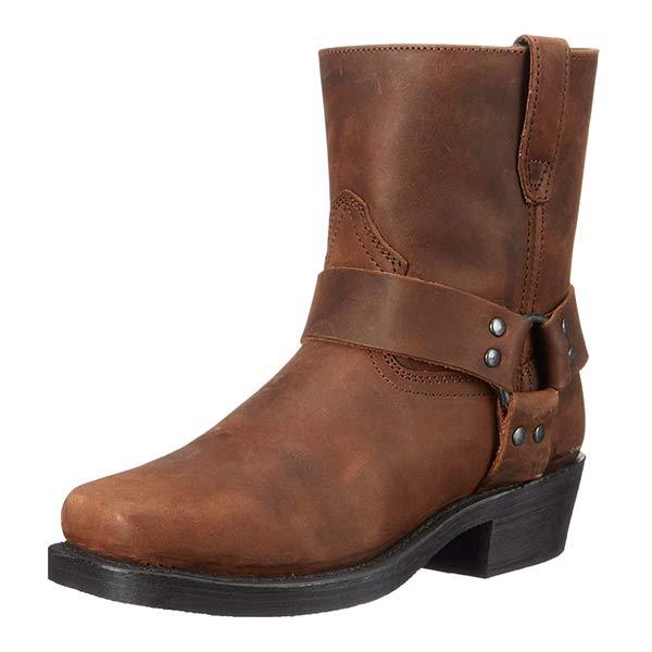 Brown Cowboy Boots front view