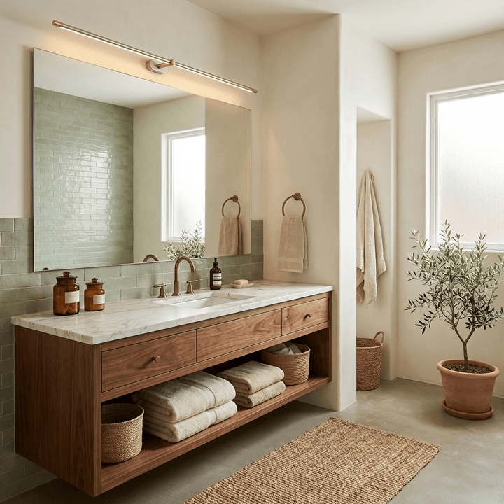 Slim Downlight Vanity Bar bedroom lifestyle
