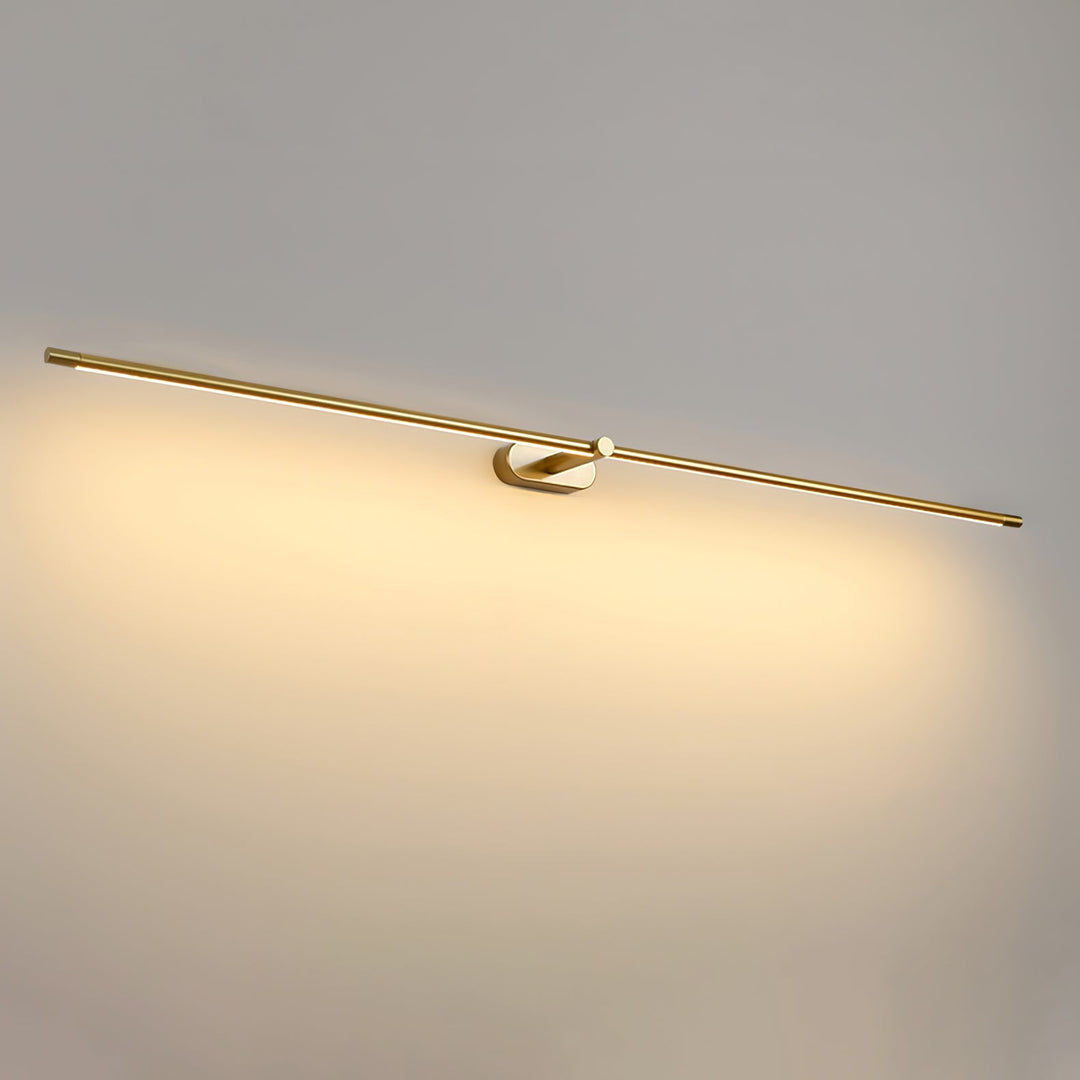 Slim Downlight Vanity Bar above bathroom mirror lifestyle