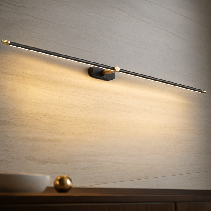Slim Downlight Vanity Bar length size comparison