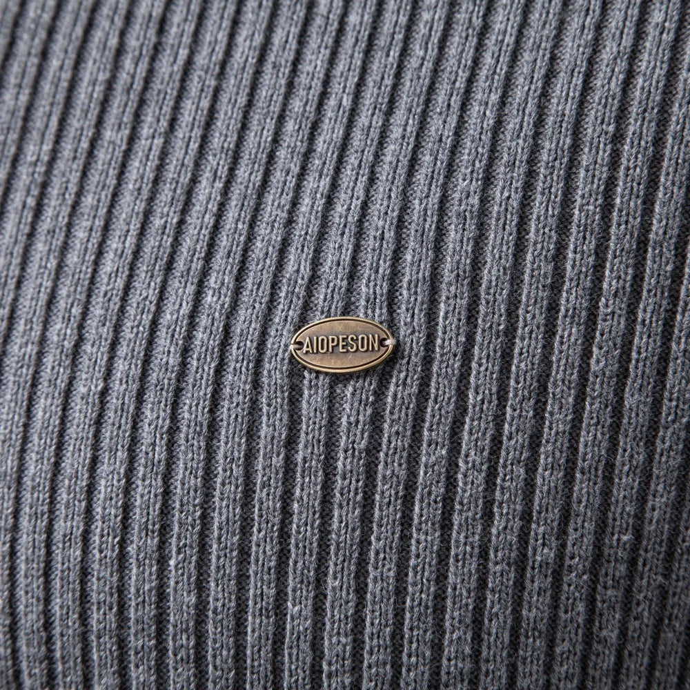 Slim-Fit Mock-Neck Half-Zip Sweater alternate view 5