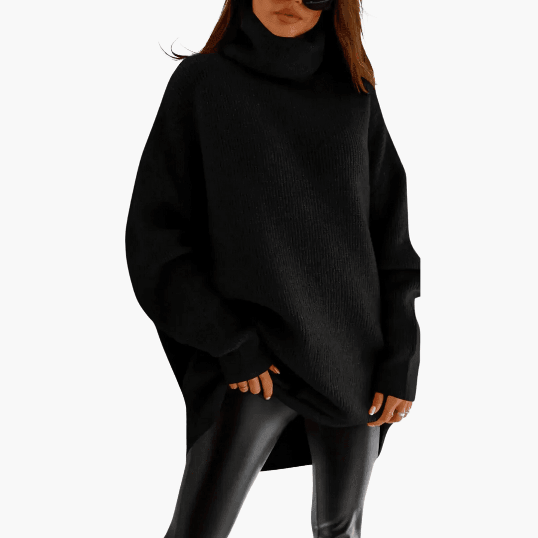 Longline Oversized Knit Sweater alternate view 2