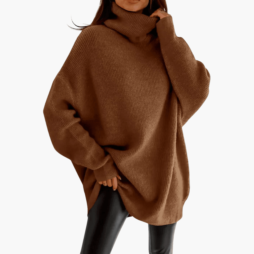 Longline Oversized Knit Sweater alternate view 3