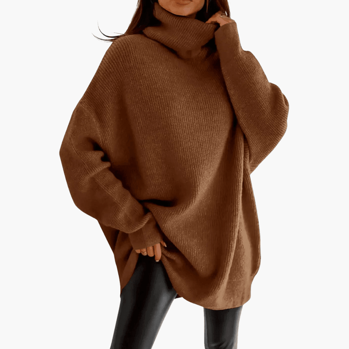 Longline Oversized Knit Sweater alternate view 3