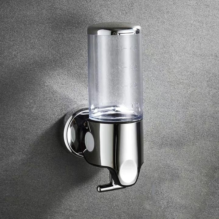 Transparent Wall Soap Dispenser front view