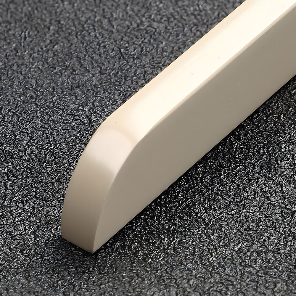 Soft-Curve Aluminum Cabinet Pulls finish detail