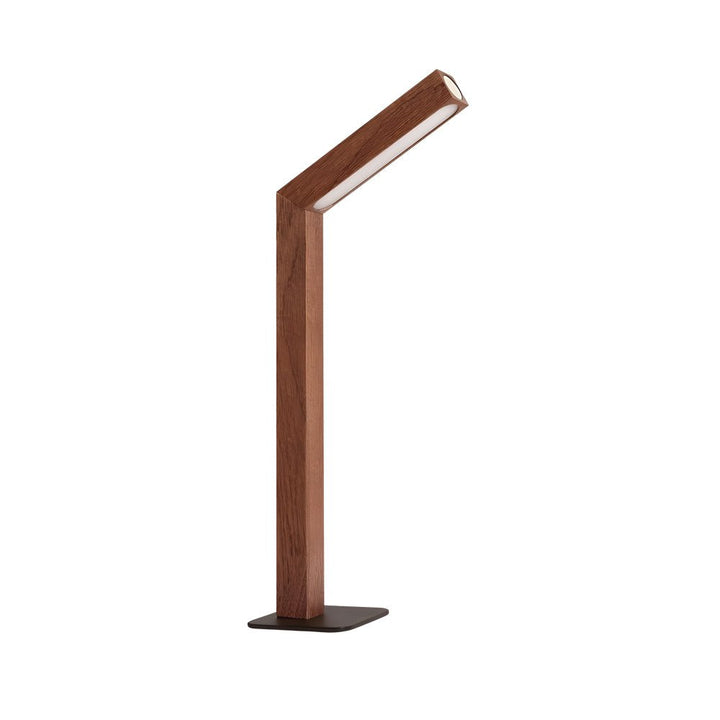 Solid Wood Touch-Control Table Lamp
