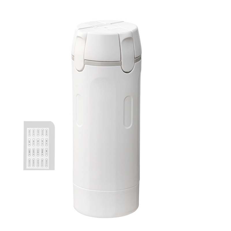 Refillable Travel Dispenser Bottles carrying case detail