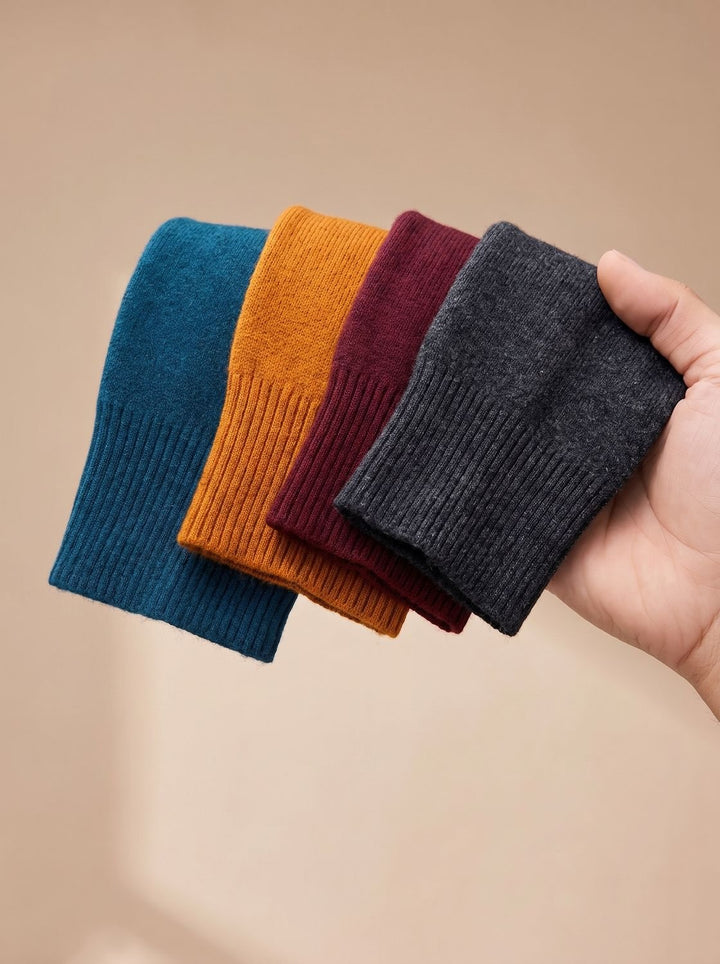 Stripe-Sleeve Knit Quarter-Zip Pullover alternate view 5