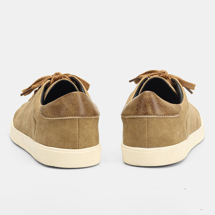 Camel Suede Sneakers sole detail