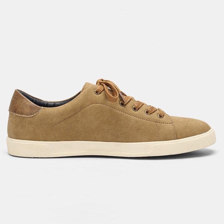 Khaki Suede Sneakers sole detail