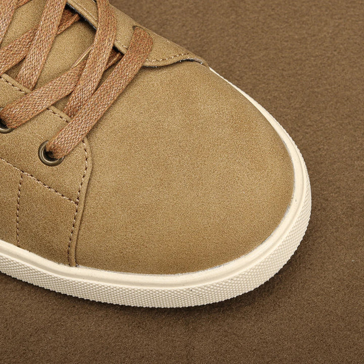 Brown Suede Sneakers sole detail