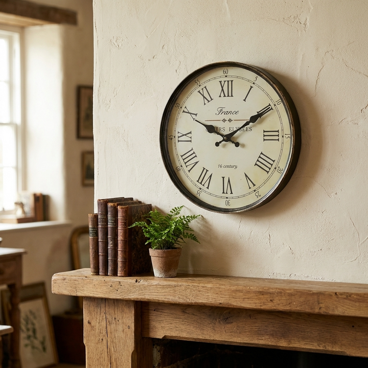 Bamboo Silent Wall Clock