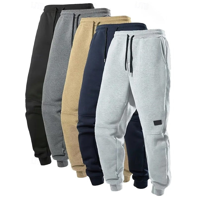 Tapered Joggers color range flat lay