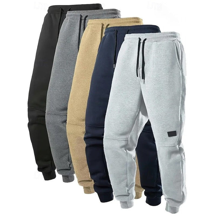 Tapered Joggers color range flat lay
