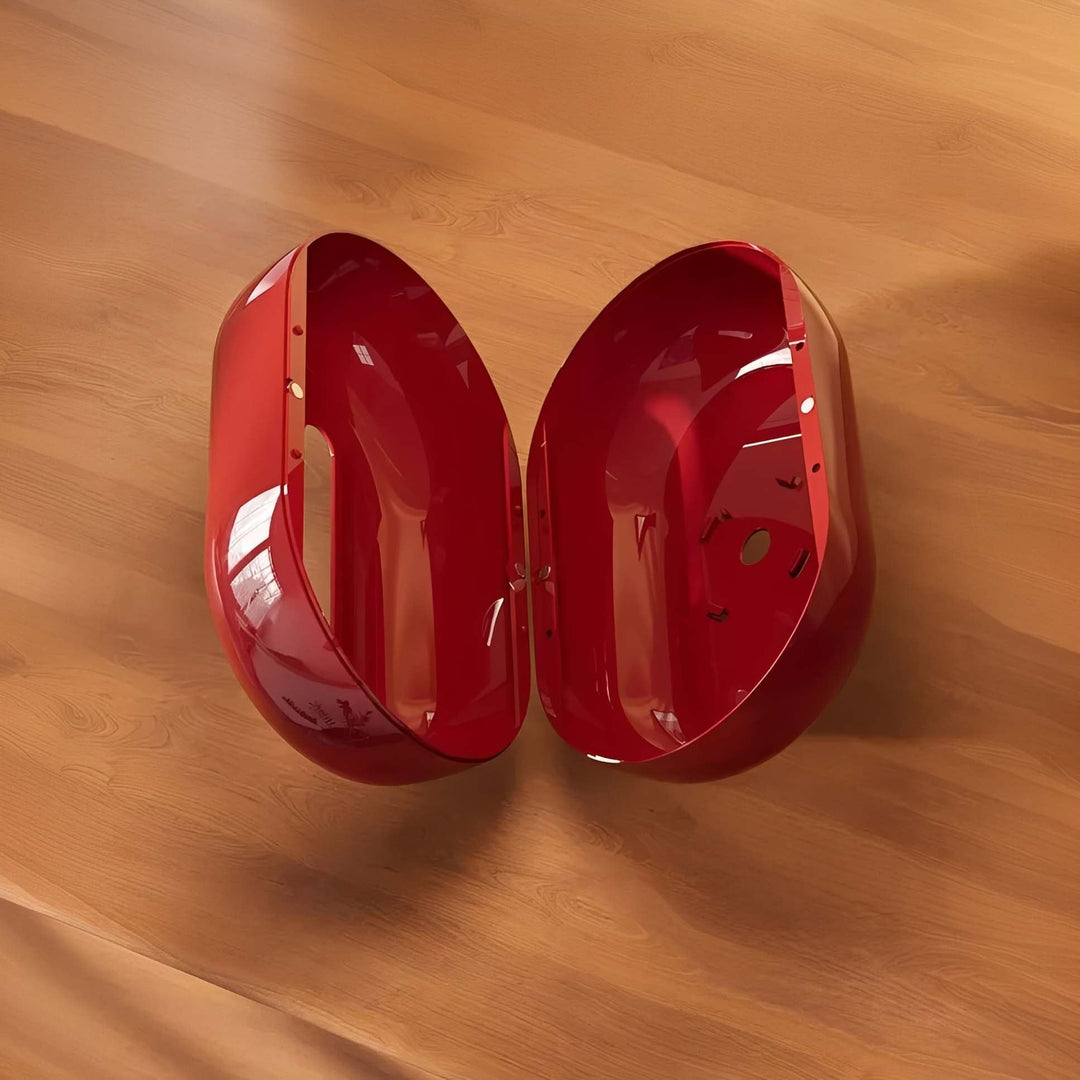 Sculpted Glossy Tissue Holder detail view