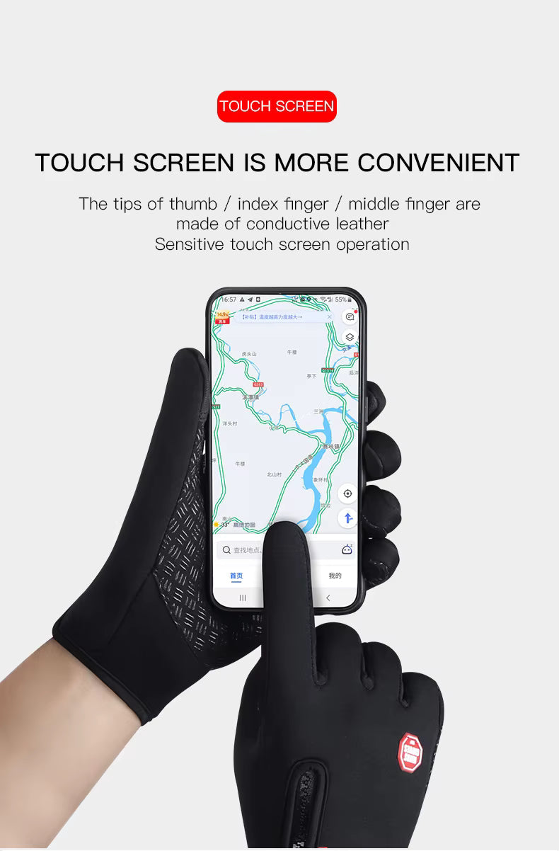 Thermal Touchscreen Cycling Gloves alternate view 10