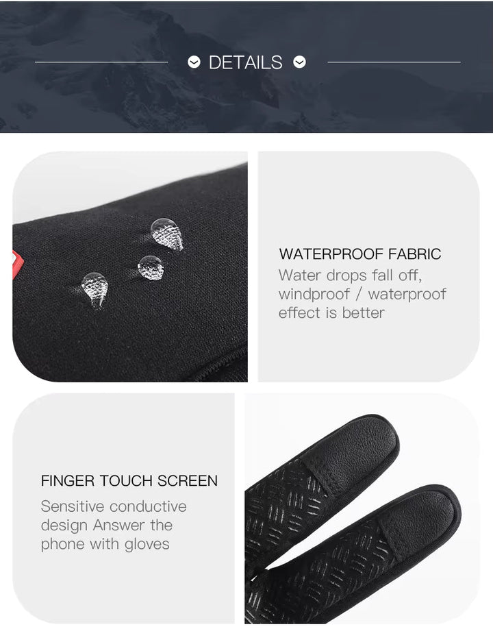 Thermal Touchscreen Cycling Gloves alternate view 16