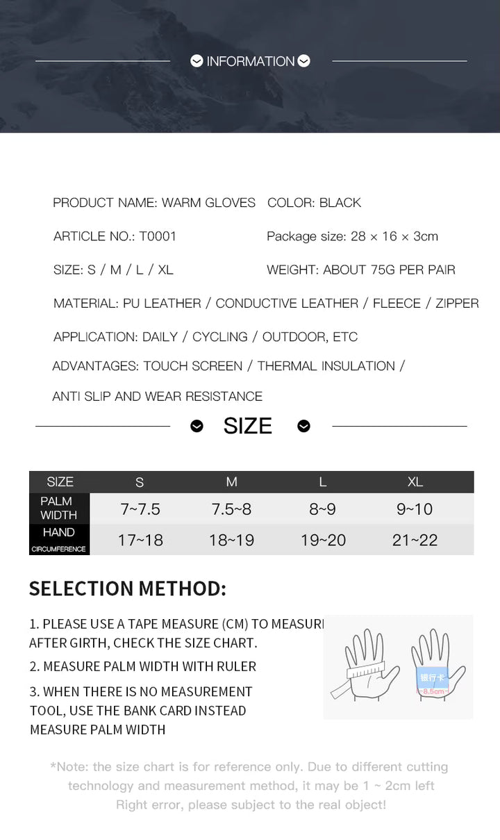 Thermal Touchscreen Cycling Gloves alternate view 7
