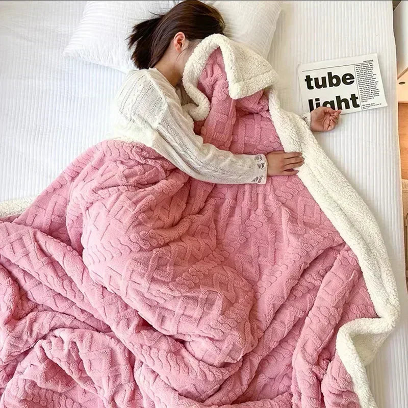 Thick Reversible Fleece Blanket alternate view 8