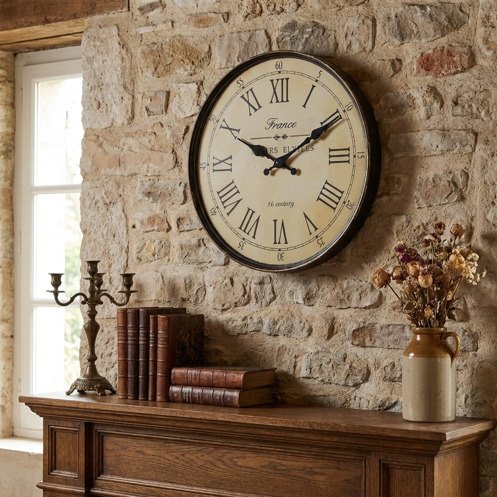 Bamboo Silent Wall Clock