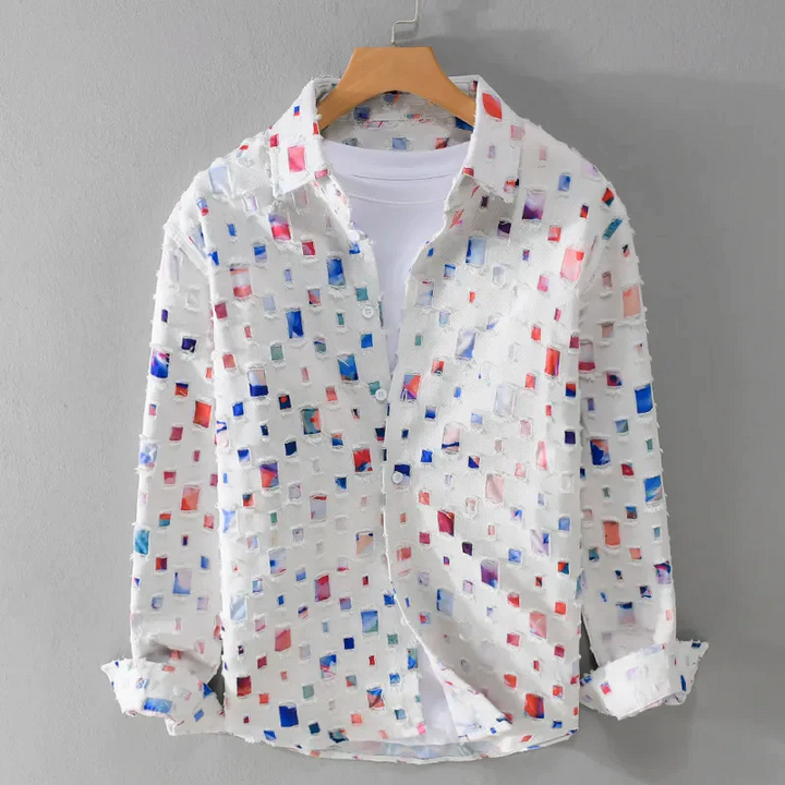 Cavalero Frayed Denim Shirt