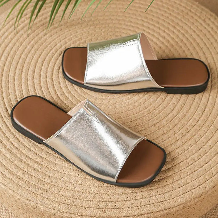 Vegan Leather Sandals
