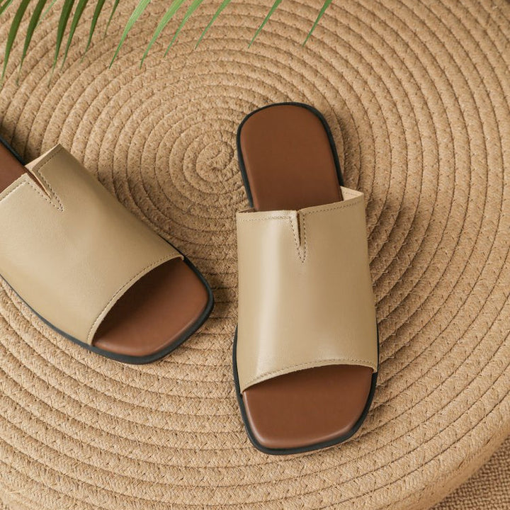 Vegan Leather Sandals