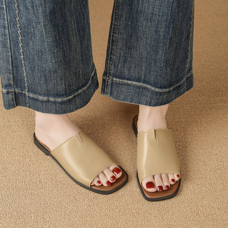 Vegan Leather Sandals