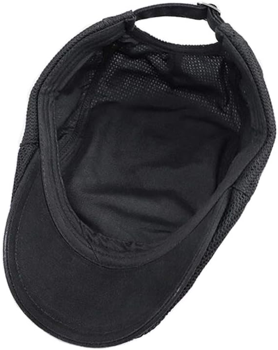 Ventilated Mesh Flat Cap