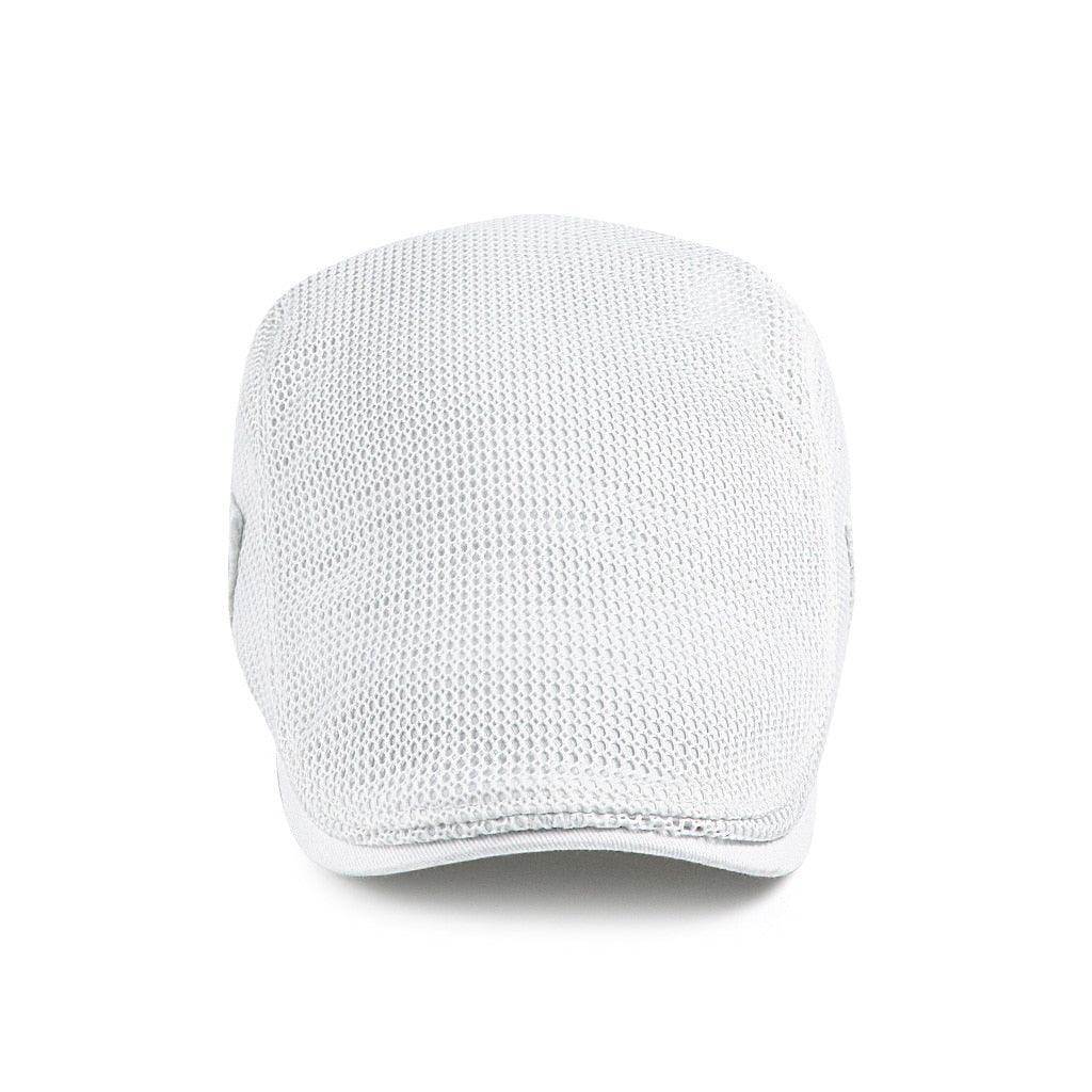 Ventilated Mesh Flat Cap