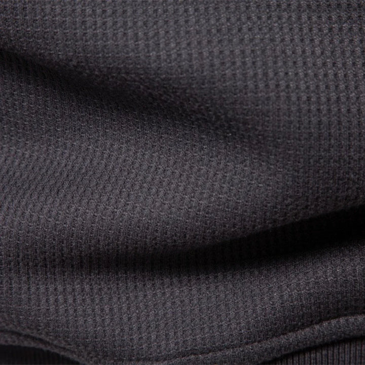 Waffle-Knit Henley Pullover alternate view 3