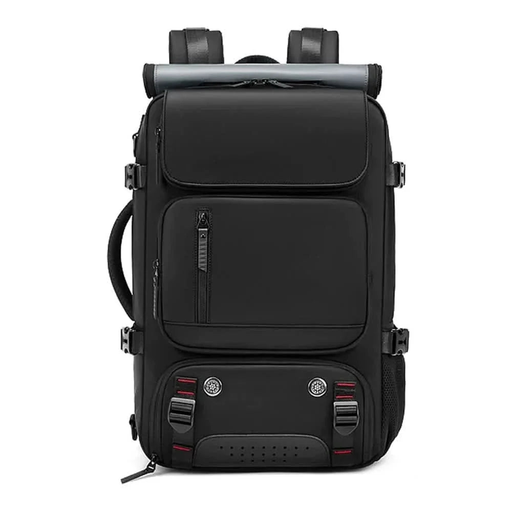 Water-Resistant USB Travel Backpack front view