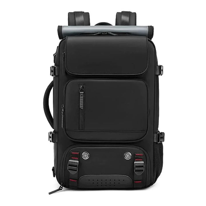 Water-Resistant USB Travel Backpack front view
