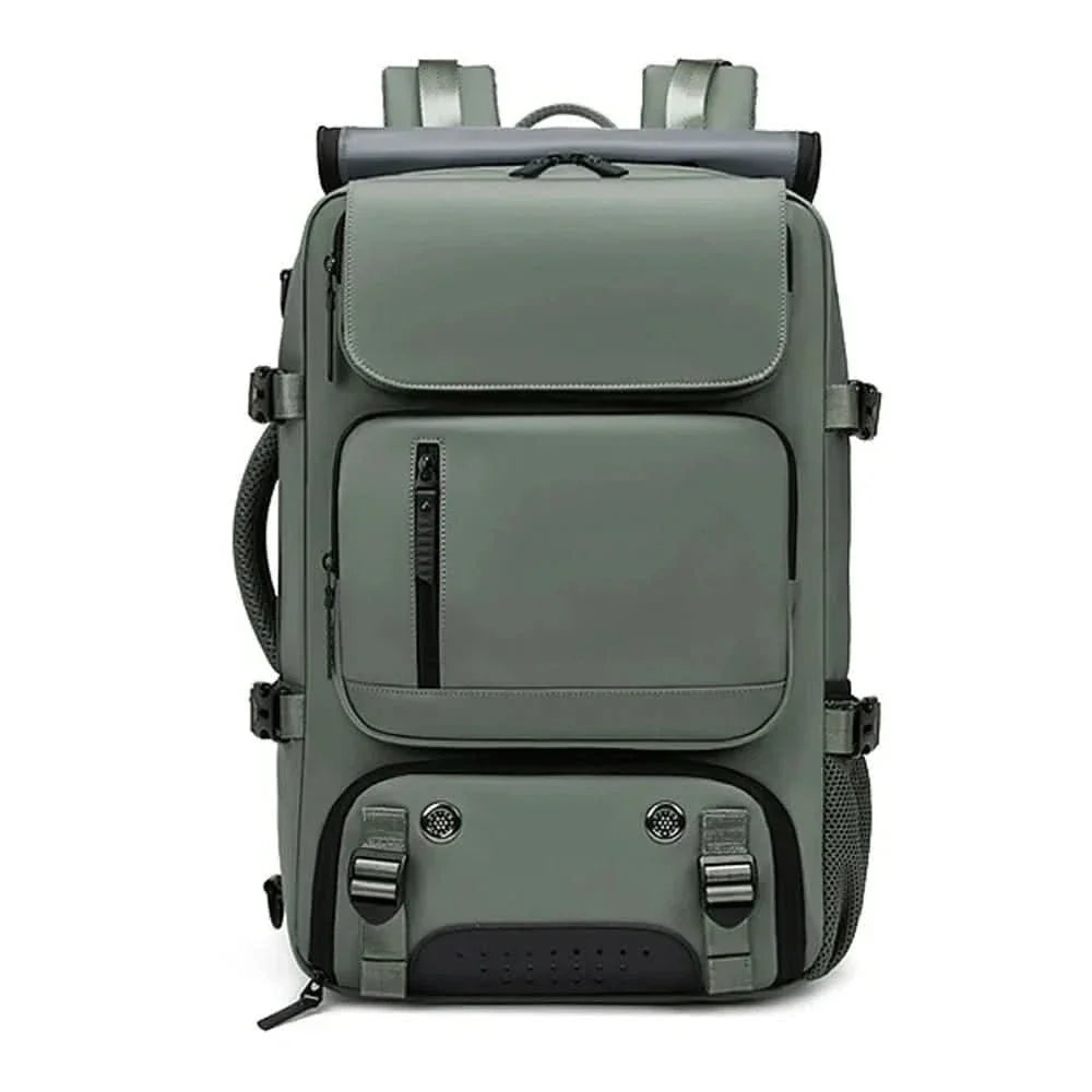 Water-Resistant USB Travel Backpack interior compartment detail