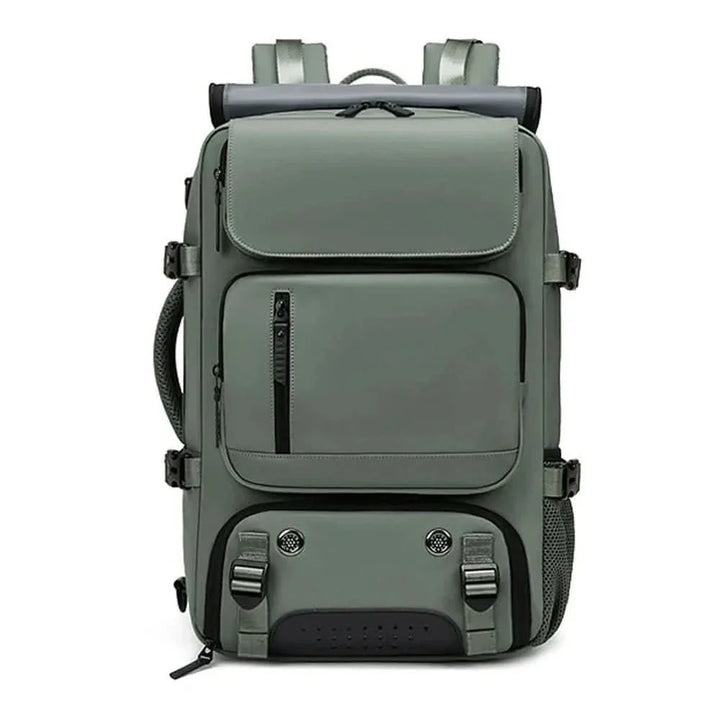 Water-Resistant USB Travel Backpack interior compartment detail