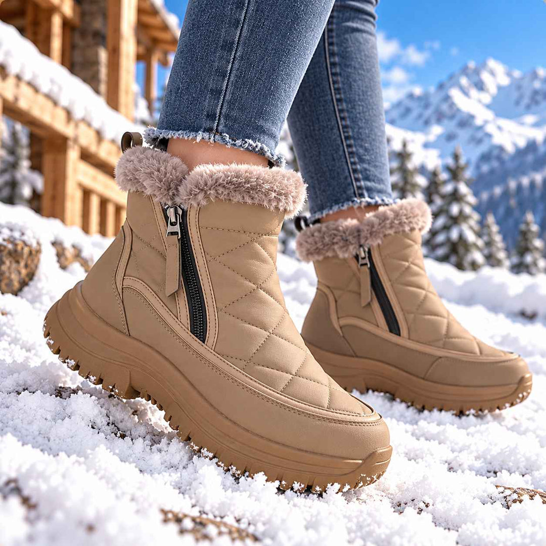 Waterproof Quilted Snow Boots alternate view 2