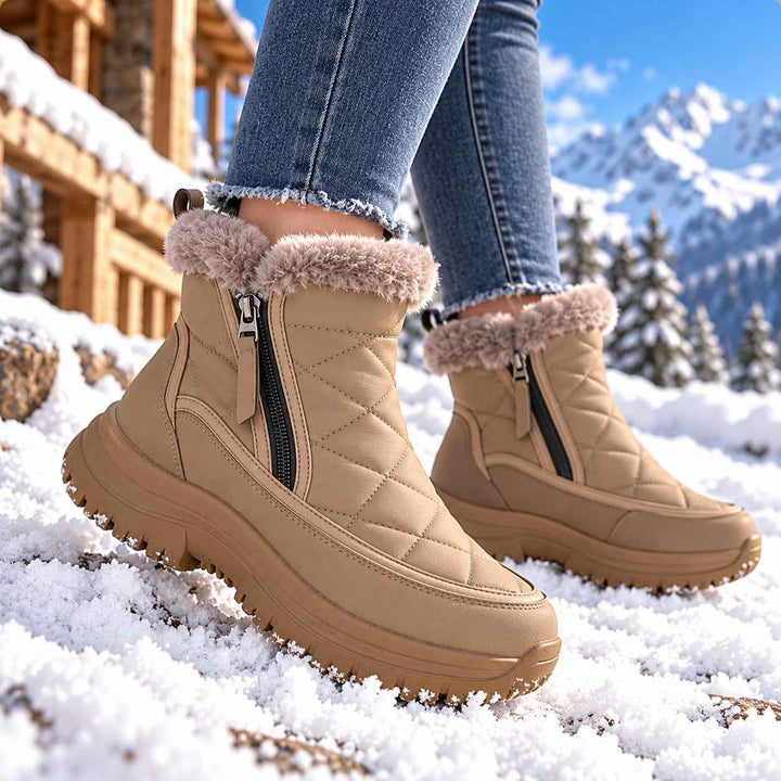 Waterproof Quilted Snow Boots alternate view 2