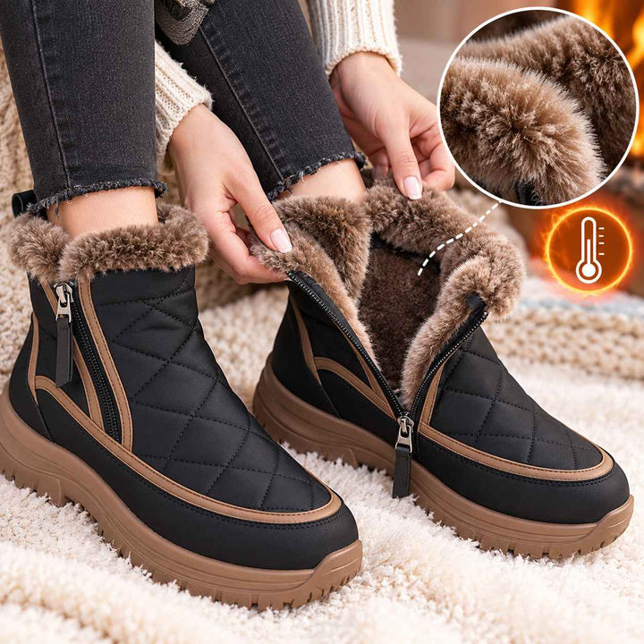 Waterproof Quilted Snow Boots alternate view 3