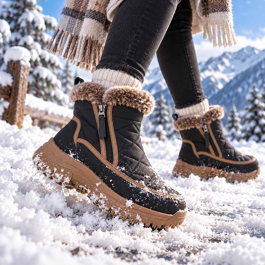 Waterproof Quilted Snow Boots alternate view 6